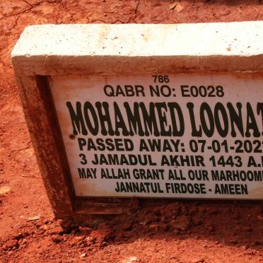 LOONAT Mohammed -2022