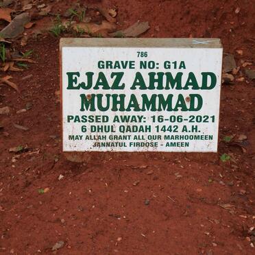 MUHAMMAD Ejaz Ahmad -2021