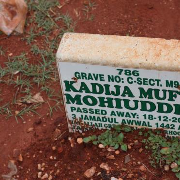 MOHIUDDIN Kadija Mufti -2020