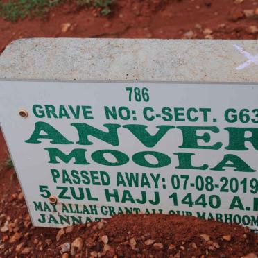MOOLA Anver -2019