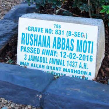 MOTI Rushana Abbas -2016