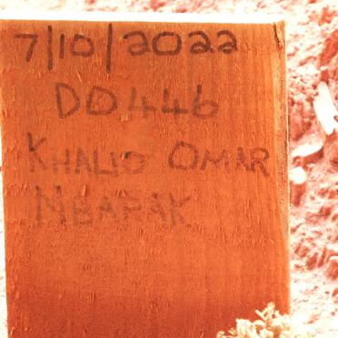 MBARAK Khalio Omar -2022