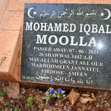 MOOLLA Mohamed Iqbal -2021