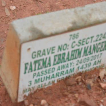 MANGERA Fatema Ebrahim -2017