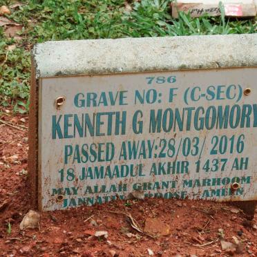 MONTGOMORY Kenneth G. -2016