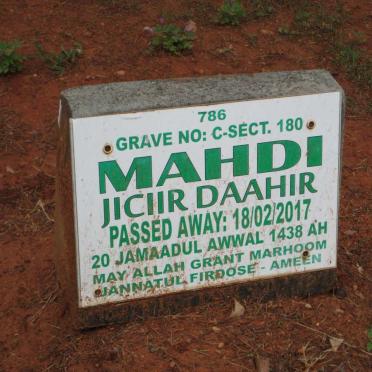 MAHDI Jiciir Daahir -2017