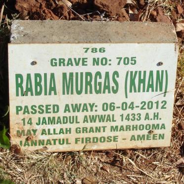 MURGAS Rabia nee KHAN -2012