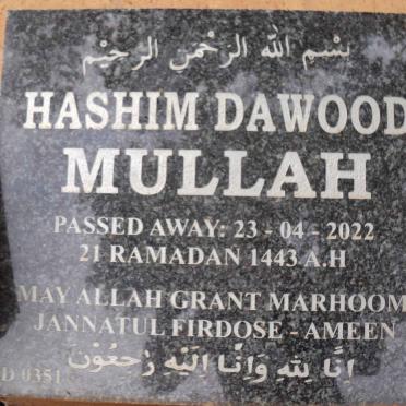 MULLAH Hashim Dawood -2022