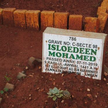 MOHAMED Isloedeen -2019