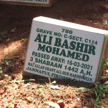 MOHAMED Ali Bashir -2021