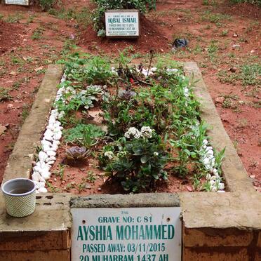 MOHAMMED Ayshia -2015