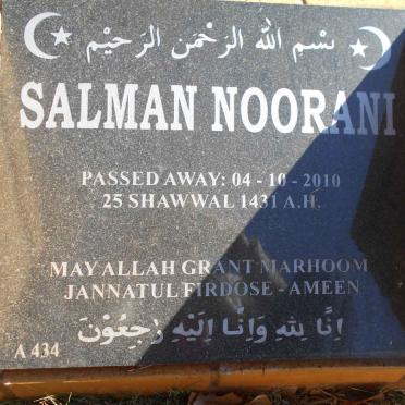 NOORANI Salman -2010