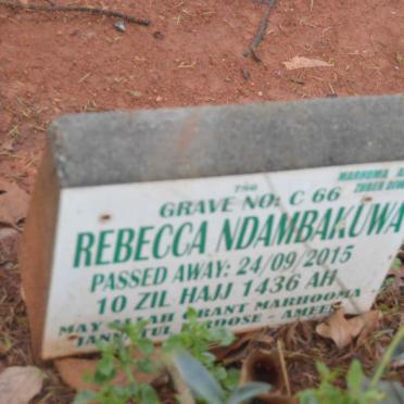 NDAMBAKUWA Rebecca -2015