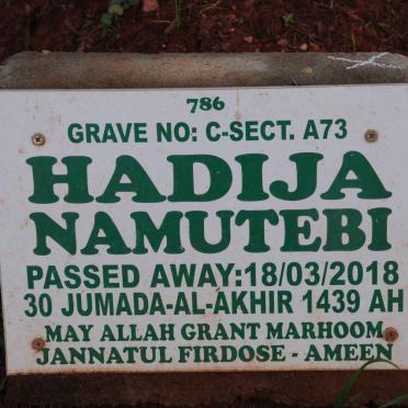 NAMUTEBI Hadija -2018