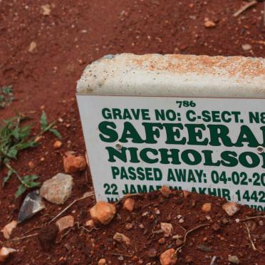 NICHOLSON Safeerah -2021