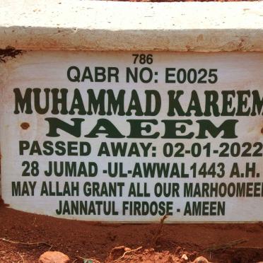 NAEEM Muhammad Kareem -2022