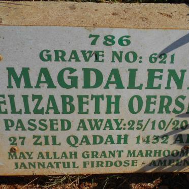 OERSON Magdalene Elizabeth -2011