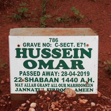 OMAR Hussein -2019