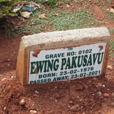PAKUSAVU Ewing 1976-2021