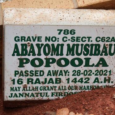 POPOOLA Abayomi Musibau 1987-2001