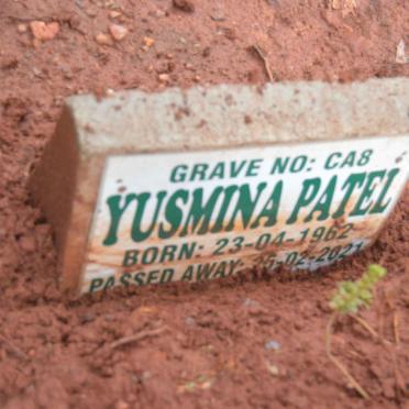PATEL Yusmina 1962-2021