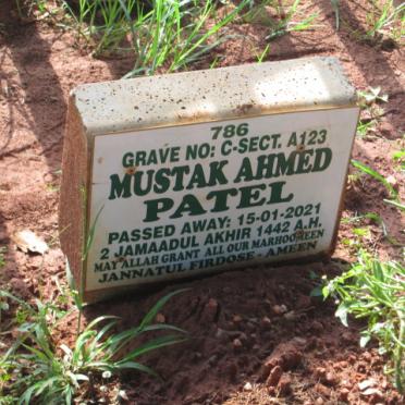 PATEL Mustak Ahmed -2021