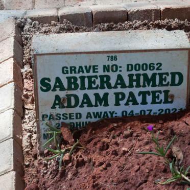 PATEL Sabierahmed Adam -2021