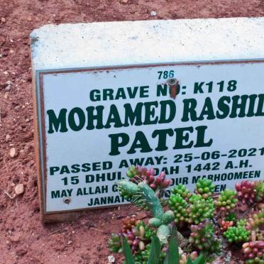 PATEL Mohamed Rashid -2021