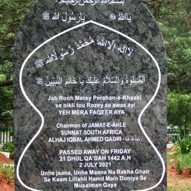 QADRI Iqbal Ahmed Niazi -2021