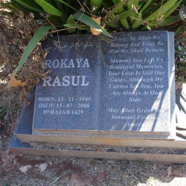 RASUL Rokaya 1945-2008