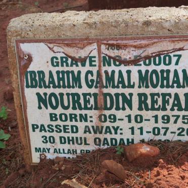 REFAIE Ibrahim Gamal Mohamed Noureldin 1975-2021
