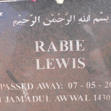 RABIE Lewis -2009