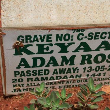 ROSE Keyaan Adam -2020