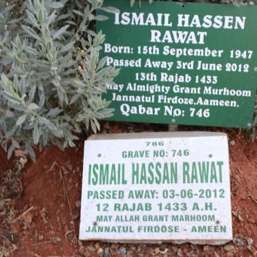 RAWAT Ismail Hassan 1947-2012