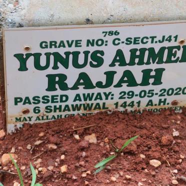 RAJAH Yunus Ahmed -2020