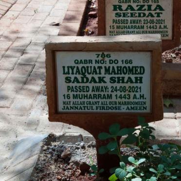 SHAH Liyaquat Mahomed Sadak -2021