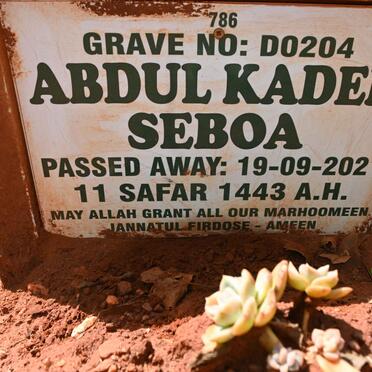 SEBOA Abdul Kader -2021