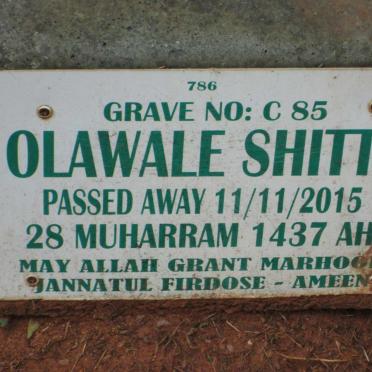 SHITTU Olawale -2015