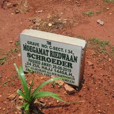 SCHROEDER Moegamat Riedwaan -2019