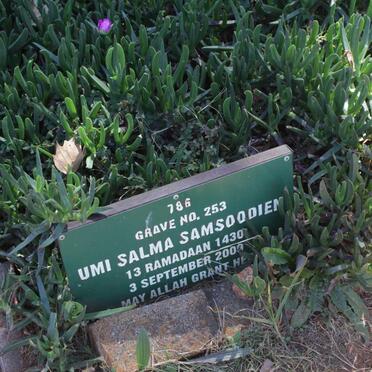 SAMSOODIEN Umi Salma -200?