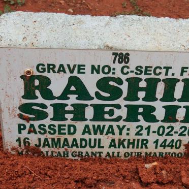 SHERIF Rashid -2019