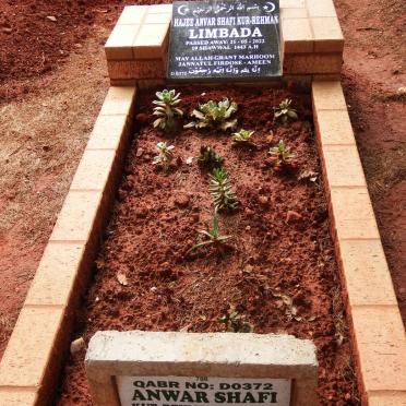 SHAFI Kur-Rehman Limbada, ANWAR -2022 :: LIMBADA Hajee Anvar Shafi Kur-Rehman -2022