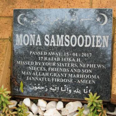 SAMSOODIEN Mona -2017