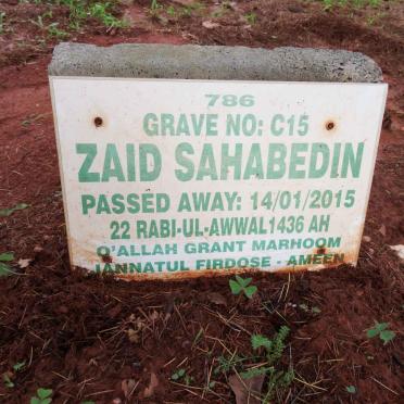 SAHABEDIN Zaid -2015