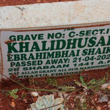 SHAIKH Khalidhusain Ebrahimbhai -2020