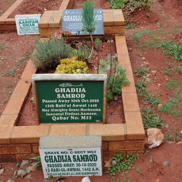 SAMROD Ghadija -2020