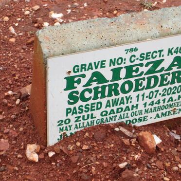 SCHROEDER Faieza -2020