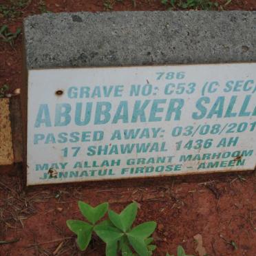 SALLIE Abubaker -2015