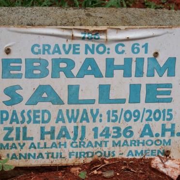 SALLIE Ebrahim -2015