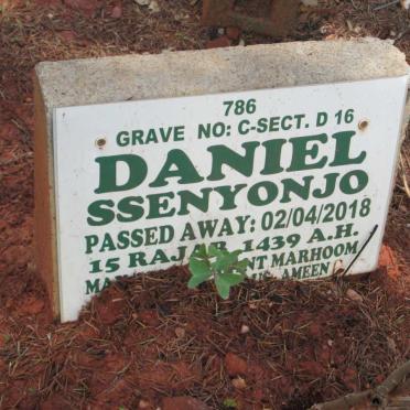 SSENYONJO Daniel -2018